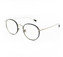韓国金属メタル製オーバル型フレーム眼鏡伊達メガネ クラシック個性モデル愛用度なしレンズめがね近視対応度いり