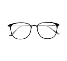 度付き人気メガネ男女メンズ細いフレーム伊達眼鏡ブルーライトカットレンズおしゃれめがねウェリントン眼鏡度なしセルフレーム茶色ファッション軽量メガネ知的大人っぽい