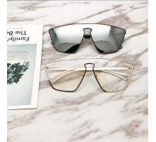 2019最新欧米人気サングラス一体型流行サングラス超クールUVカットレンズかっこいい眼鏡ミラーレンズ水銀おしゃれ男女メガネおすすめブランド紫外線カットサングラス