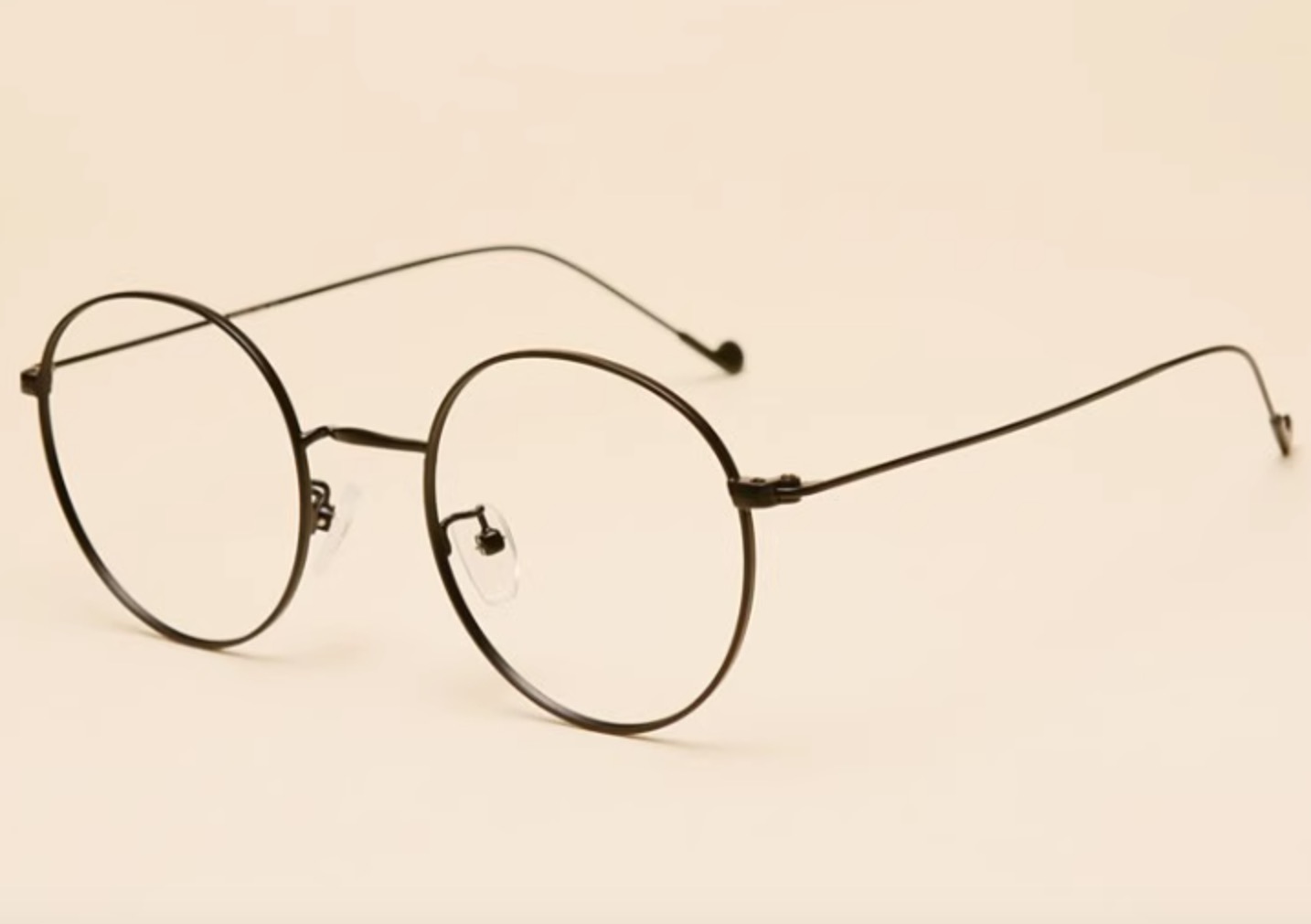 細いフレーム韓国メガネ 評価いいファッション金属伊達メガネ 安い