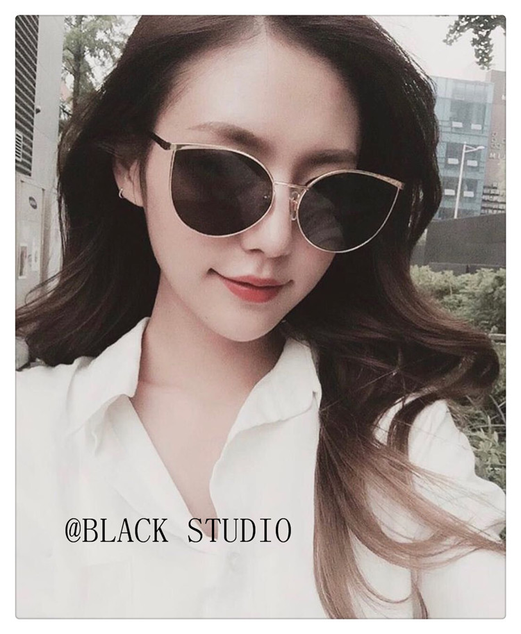 サングラス韓国人気コーデ眼鏡女性 人気サングラス個性的