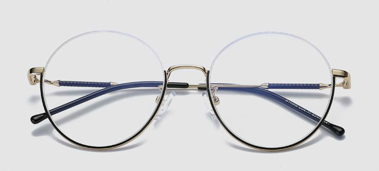 jinsレディースレトロめがねフレーム丸いメガネ眼鏡ボストン型