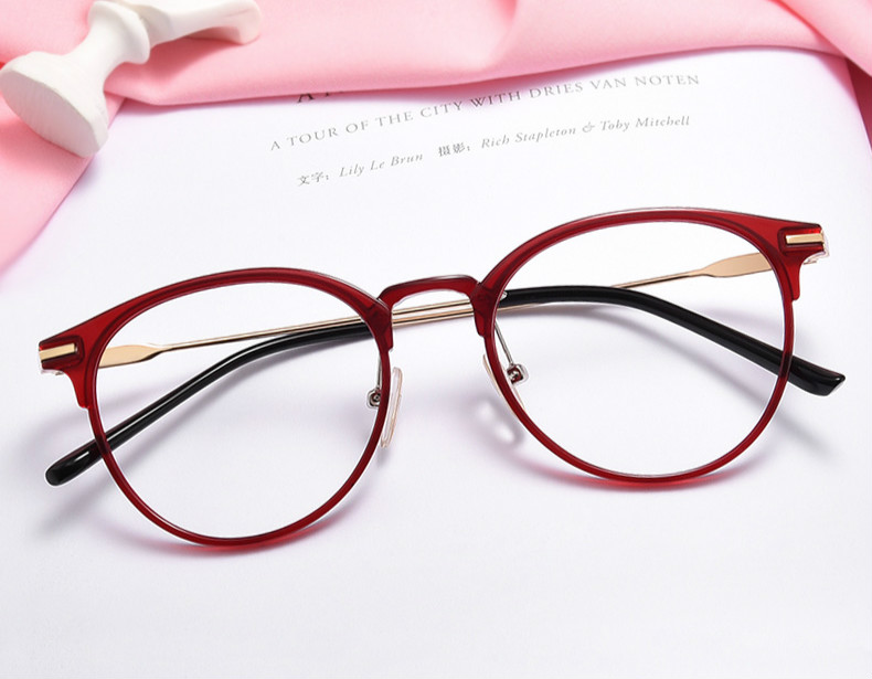 メガネPCパソコン眼鏡ファッションメガネおしゃれ度付き伊達ゾフメガネ女性ブルーライトカット赤いブランド 安いフレーム男性軽量セルフレーム