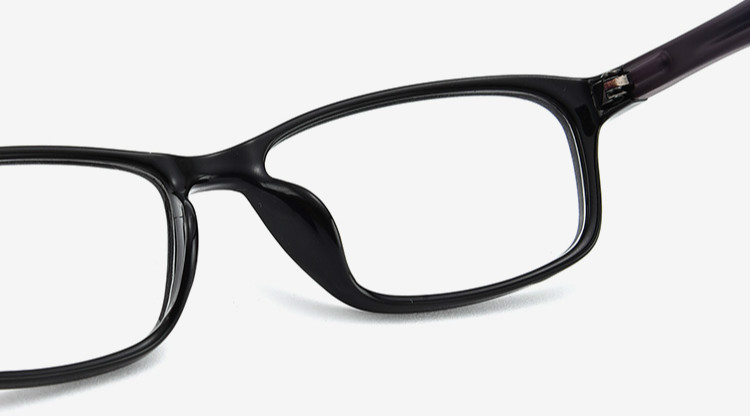 zoff軽量度付きレンズメガネ伊達眼鏡tr90セルフレーム