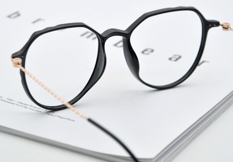 メガネフレームネット 購入メガネ不規則な形レトロきれい