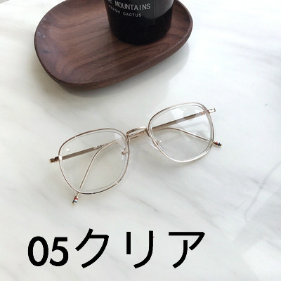 函館欧米スターおしゃれ眼鏡 安いスクエア型伊達メガネファッション