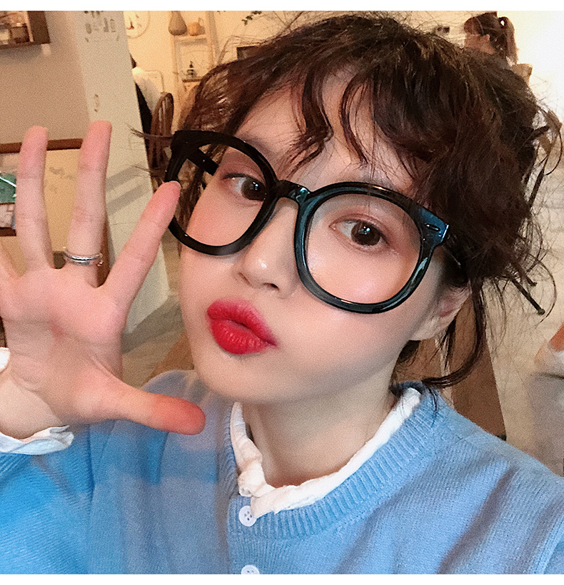 銀 丸メガネ ブラック 伊達眼鏡 韓国 メンズ レディース ファッション 小顔