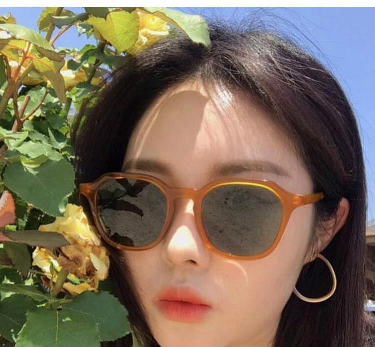 レディースおすすめ女性韓国ブランドgmサングラス レディース丸い顔紫外線カット