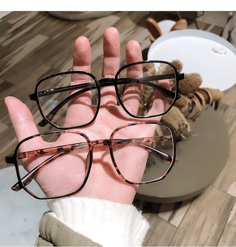 メガネ 通販TR90超軽量眼鏡女性伊達メガネ有名人おしゃれ大きい