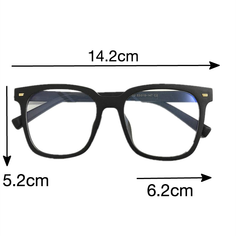 ウェリントン 伊達眼鏡 ブラック 超軽量 ブルーライトカット 韓国
